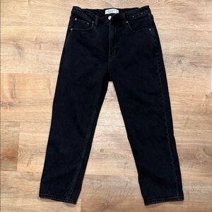 Abercrombie & Fitch Ankle Straight Jeans